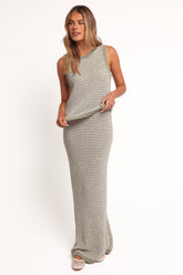 Arella Knit Top - Sage/Cream